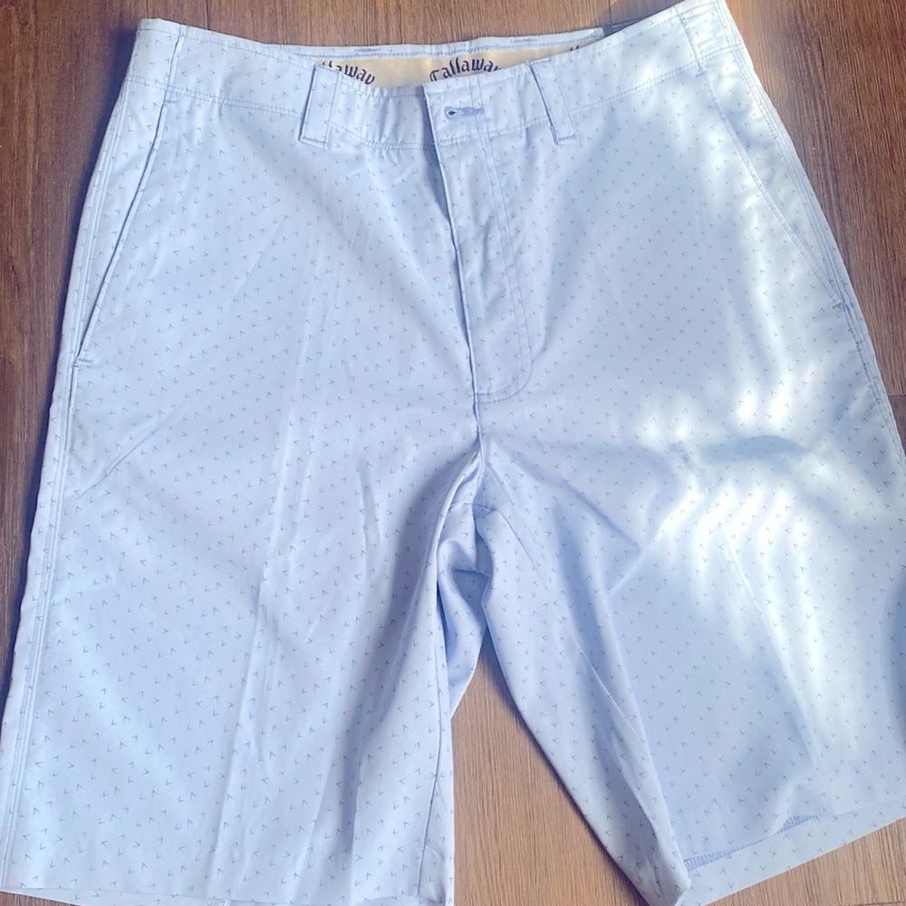 Callaway Burnnera Blue Golf Shorts